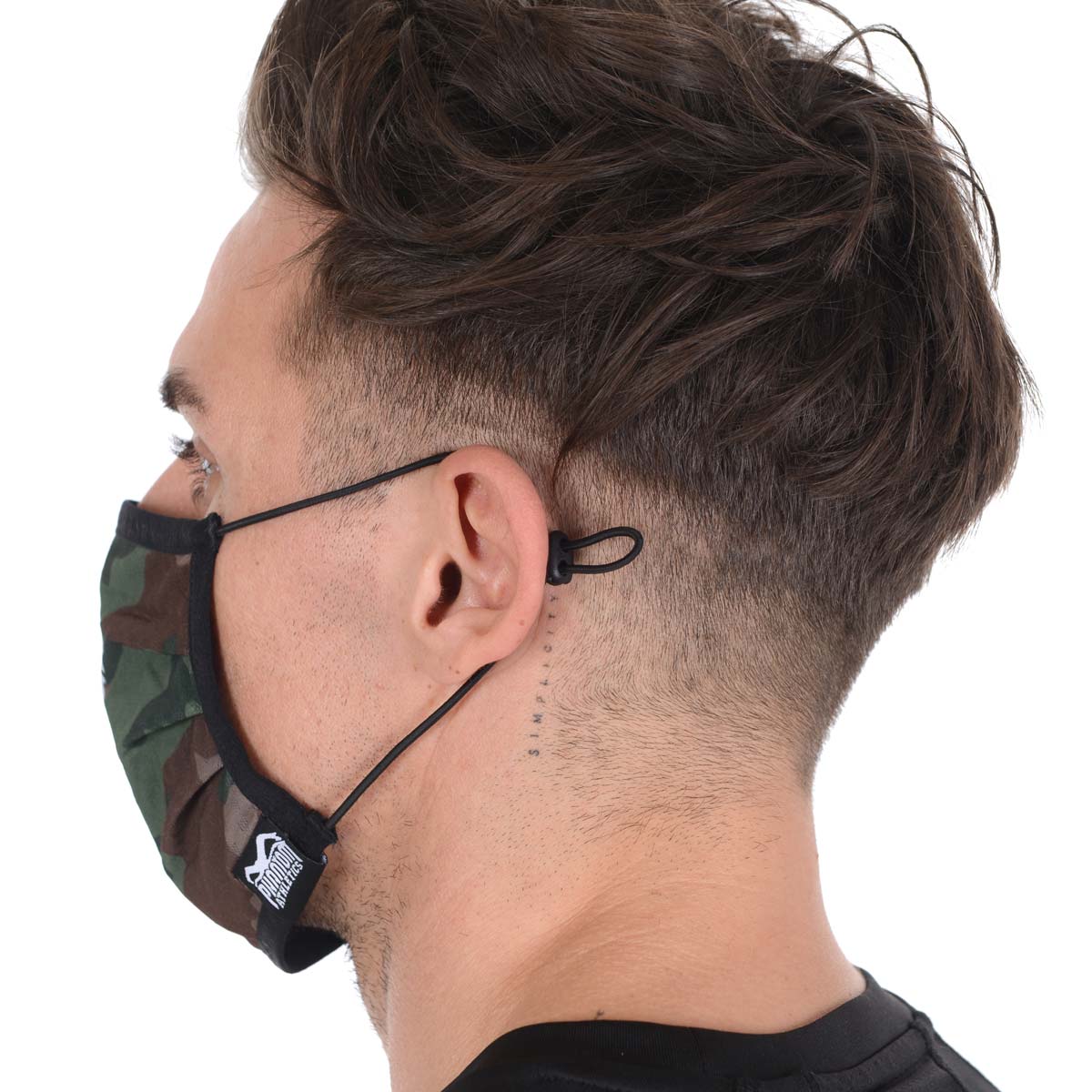 Gesichtsmaske Tactic - Grün Camo - Image 3