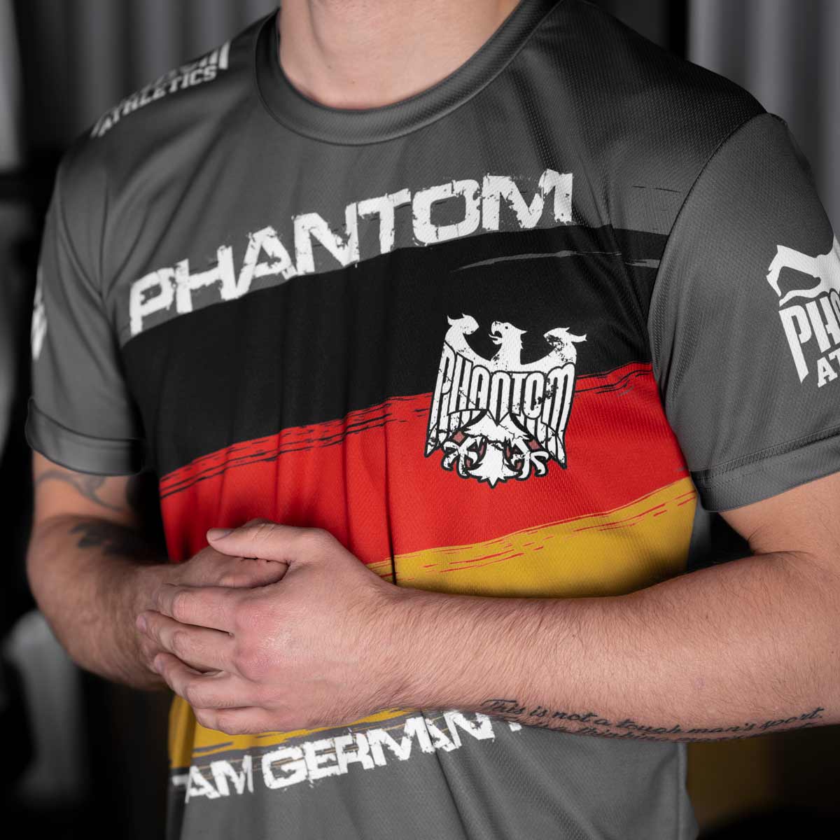 Trainingsshirt EVO Germany - Schwarz - Image 5