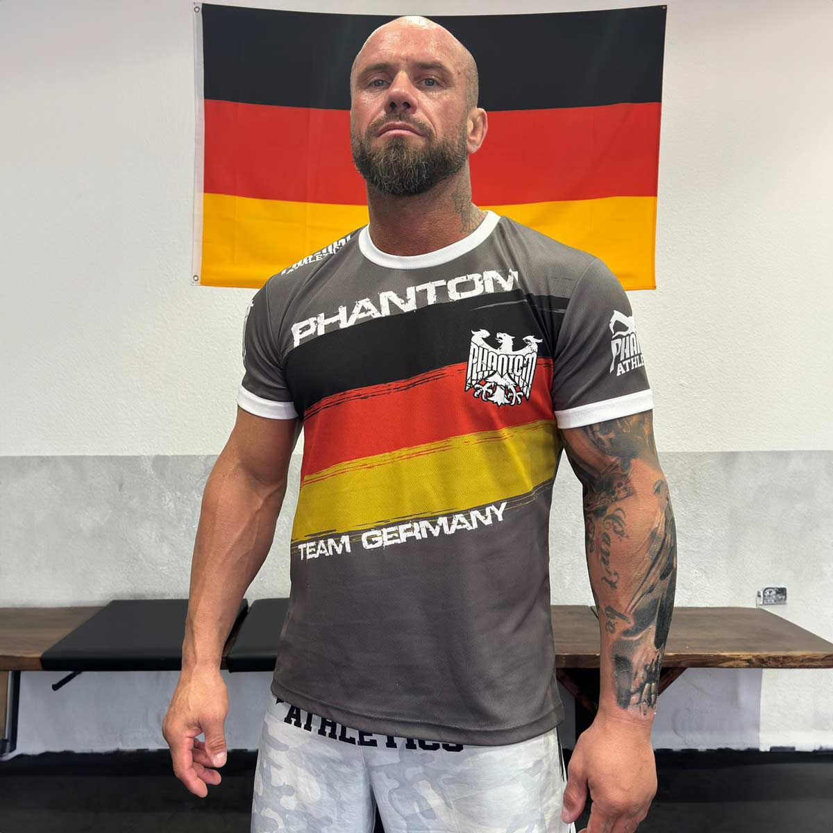 Trainingsshirt EVO Germany - Schwarz - Image 6